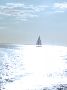 ShimSB-Blue Sailing on Charlotte Harbor in Punta Gorda, FL