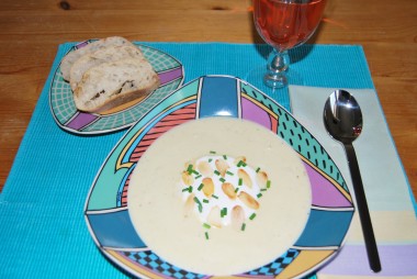 California Almond Soup