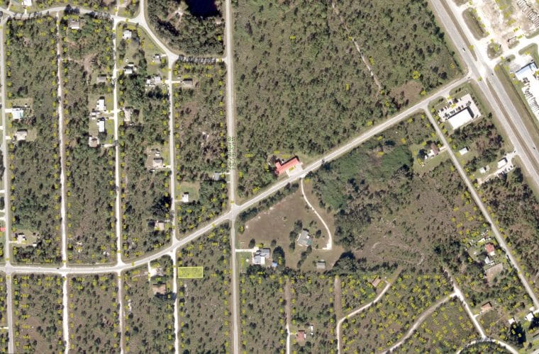 Tropical Gulf Acres Building Lot Southwest FL Real Estate